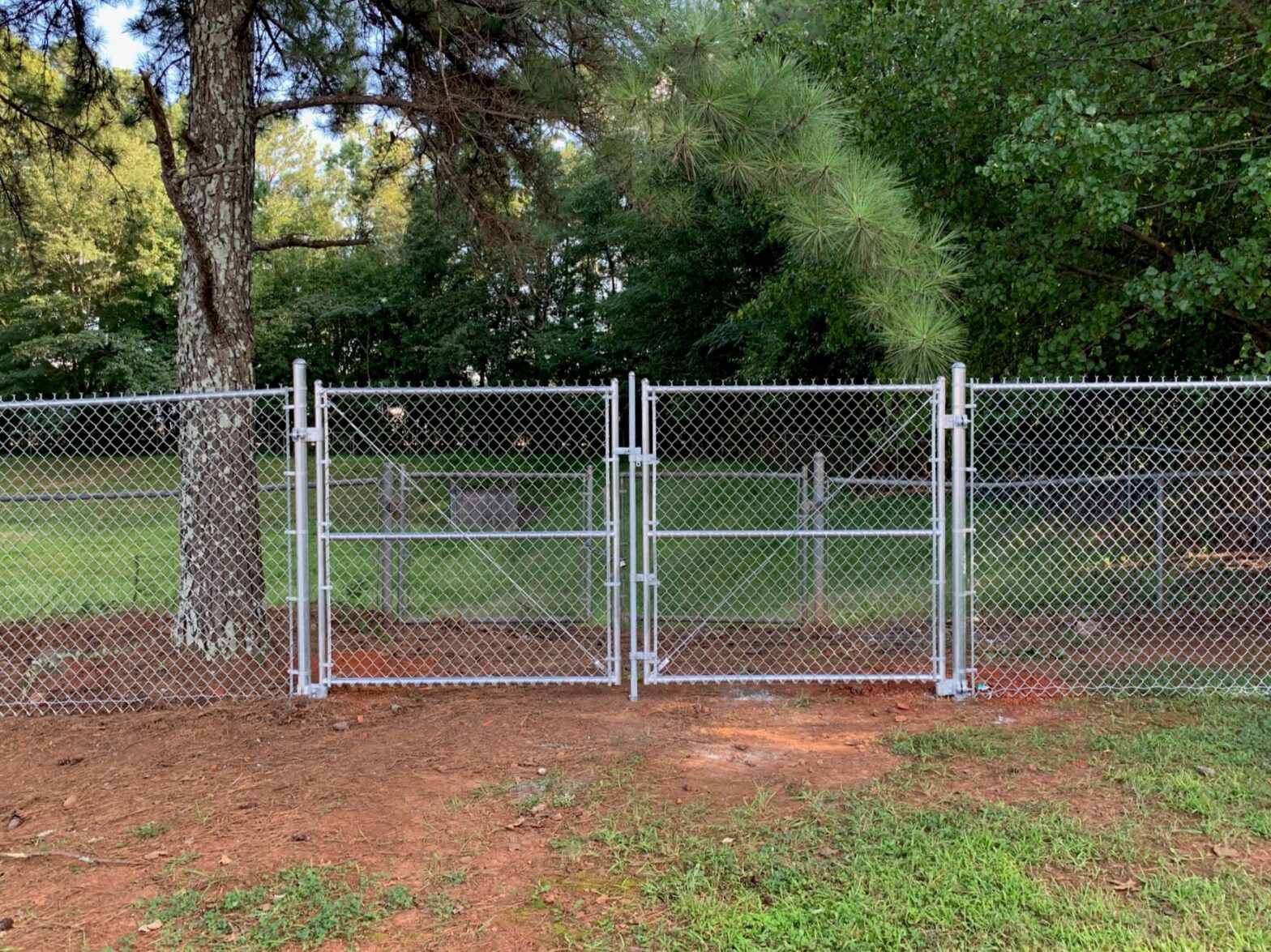 Photo of chain link fence in Norcross, GA
