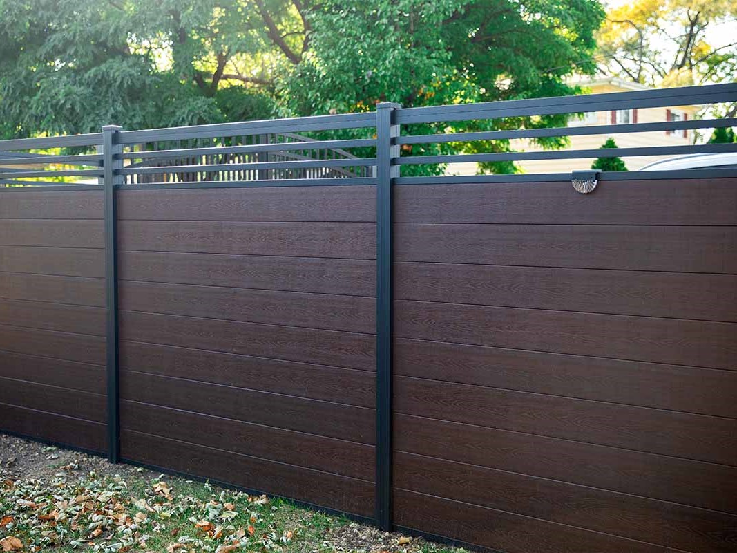 Photo of a composite fence in Norcross, GA