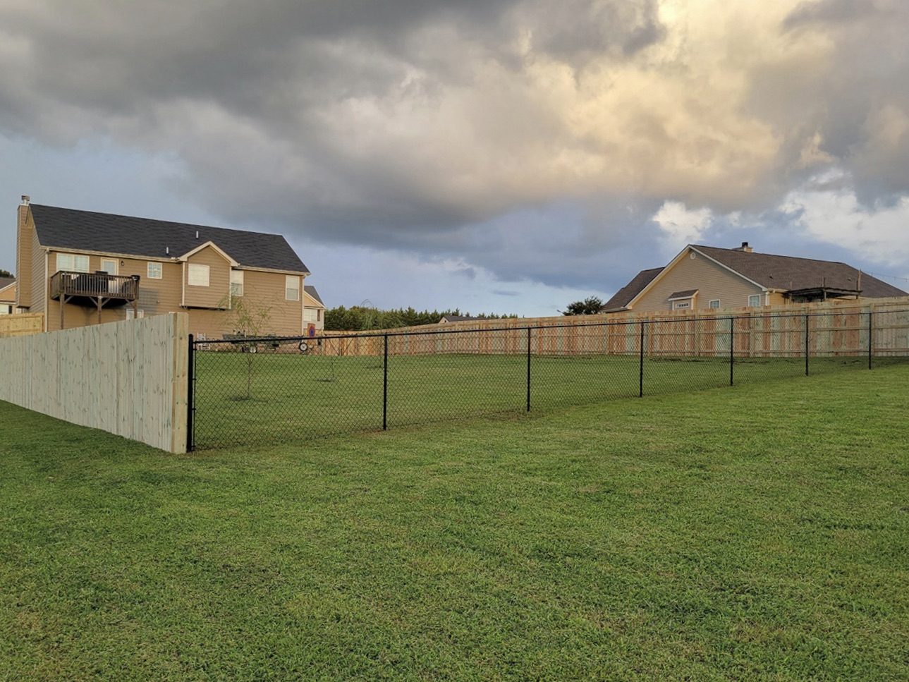 Photo of a Georgia residential fence