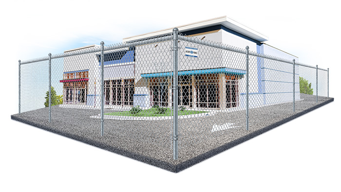 Commercial Commercial Chain Link Fence Contractor in Atlanta Georgia