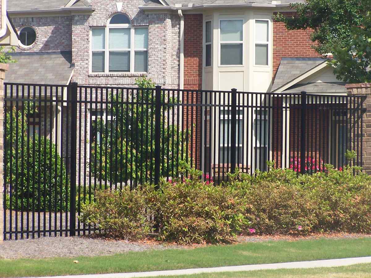 Residential Aluminum Fence in Norcross, Georgia